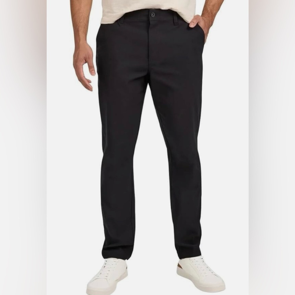 Weatherproof Vintage Men's Hybrid Tech Pant Black Comfy Casual Durable Pants